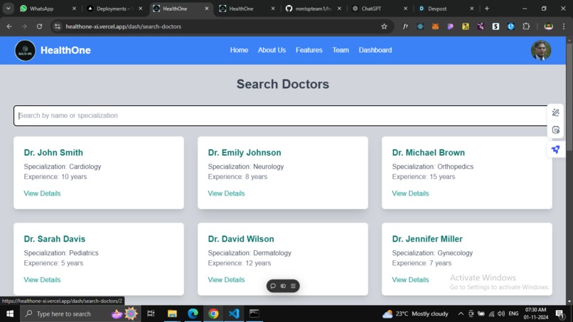 Healthone - Your Virtual Health Companion – screenshot 3