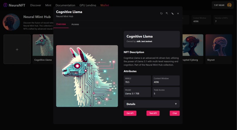 NeuraNFT – screenshot 5