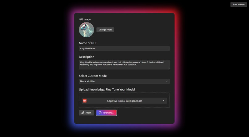NeuraNFT – screenshot 4