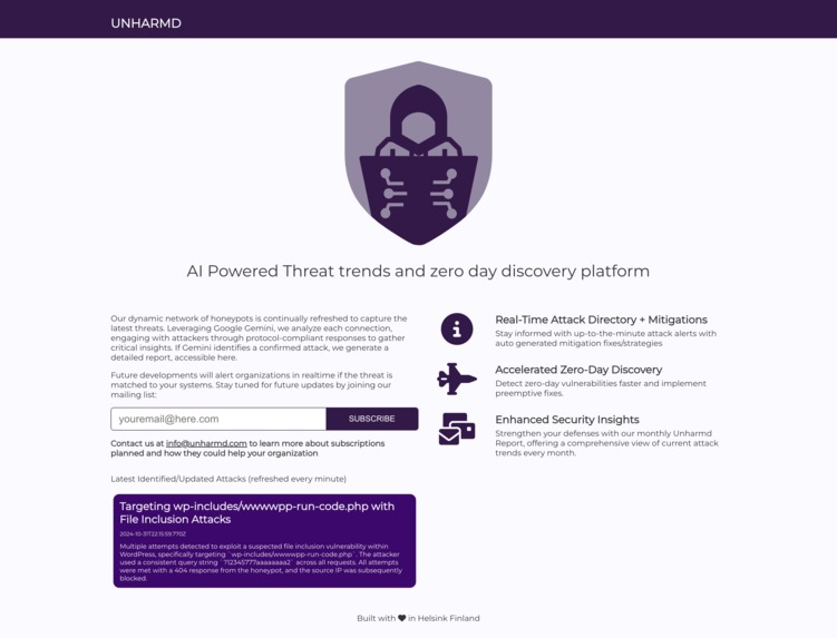 UnHarmd – screenshot 1