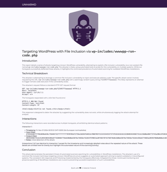 UnHarmd – screenshot 2