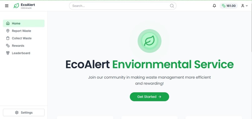 EcoAlert: Enviornmental Services – screenshot 1