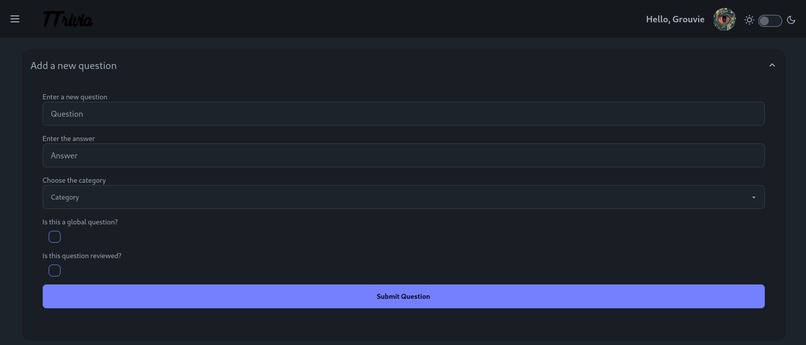 TTrivia – screenshot 3