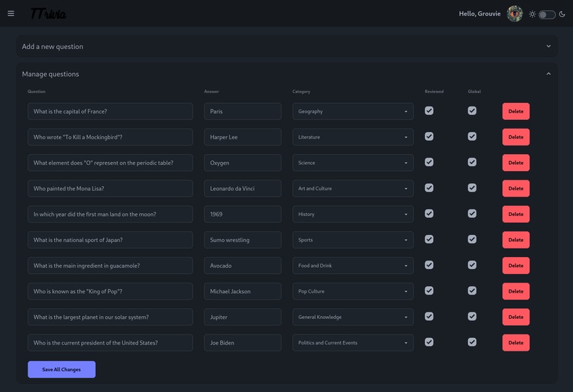 TTrivia – screenshot 4