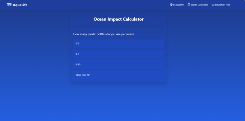 BlueConserve: Virtual Marine Sanctuary – screenshot 2
