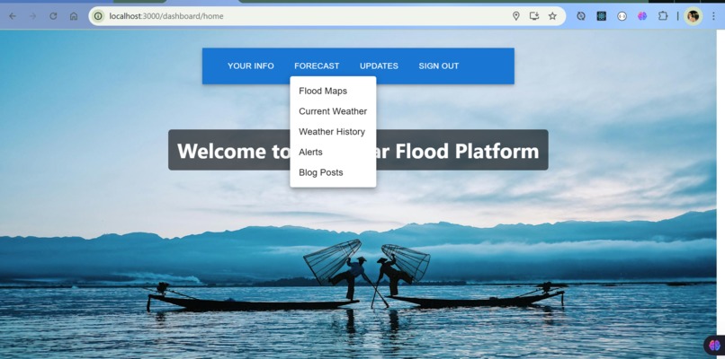 #Myanmar Flood Platform – screenshot 1