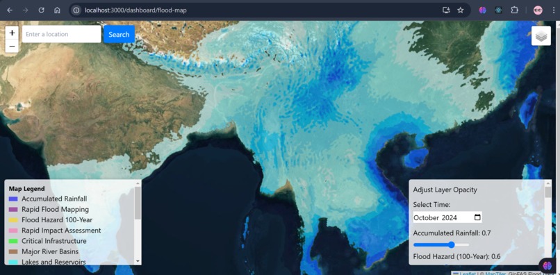 #Myanmar Flood Platform – screenshot 2
