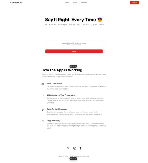 ConversAI – screenshot 1