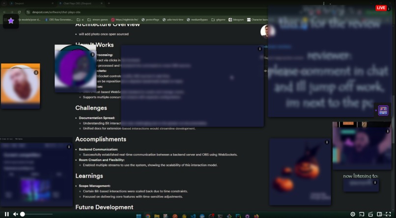 Chat Plays OBS – screenshot 1