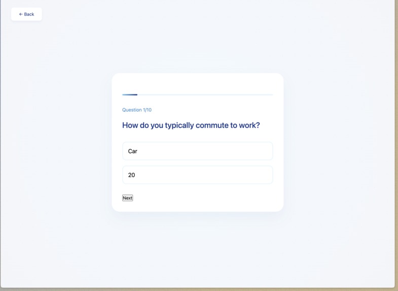 EcoImpact – screenshot 2