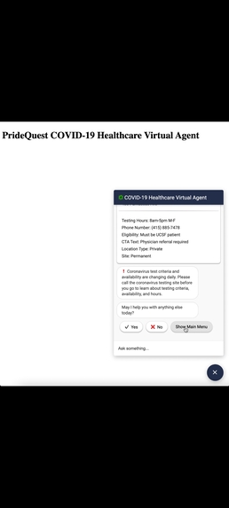 CoviCare - The COVID-19 Support Bot – screenshot 2