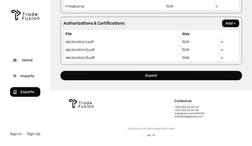 TradeFusion – screenshot 1
