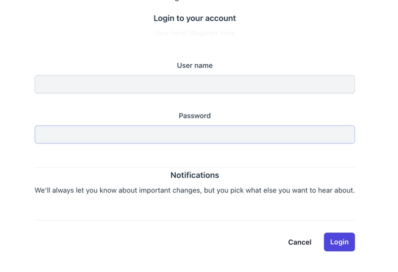 A desk booking system website  – screenshot 3