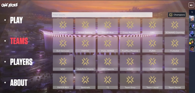 One More - the VALORANT Esports Digital Assistant – screenshot 4