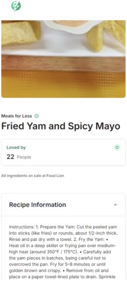 Budget Bites – screenshot 5