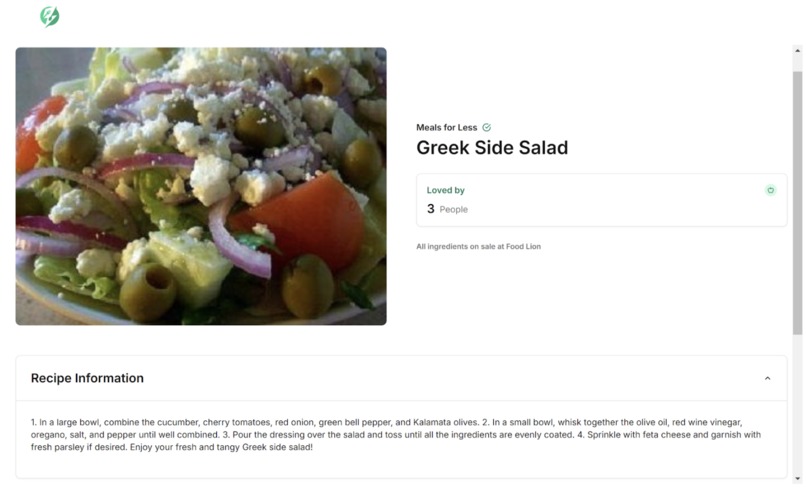 Budget Bites – screenshot 2