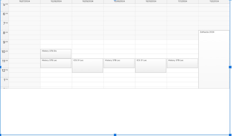 ZotPlanner – screenshot 4