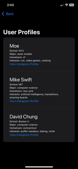 Missed Connections – screenshot 2