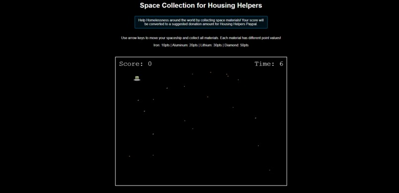 Space Donation – screenshot 1