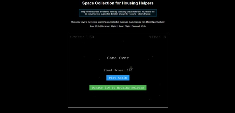 Space Donation – screenshot 2