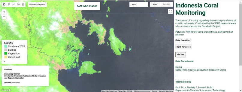 INACor: Indonesia Coral Platform monitoring for Coral Reef – screenshot 2
