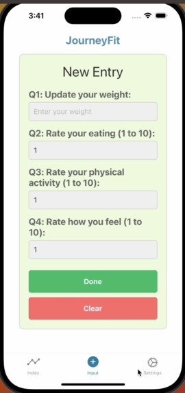 JourneyFit – screenshot 3