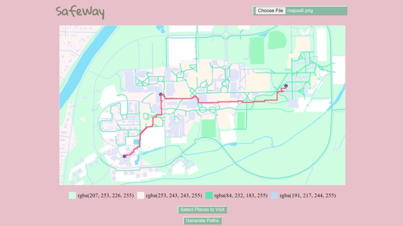 SafeWay – screenshot 3