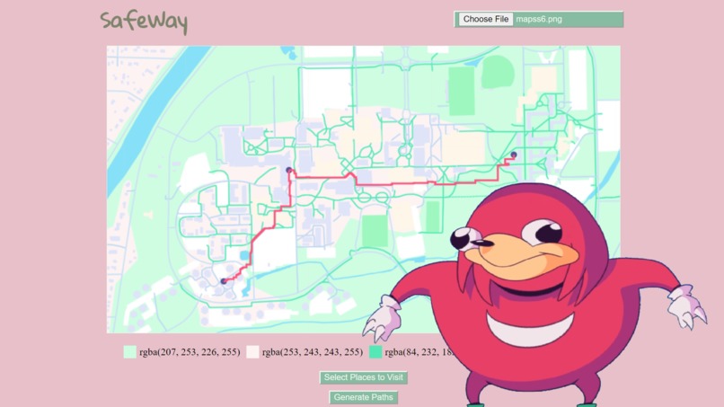 SafeWay – screenshot 1