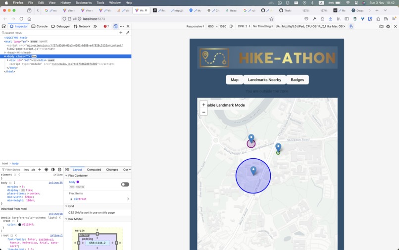 Hikeathon – screenshot 2