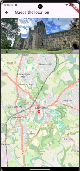 Durham GeoGuess(e)r – screenshot 1