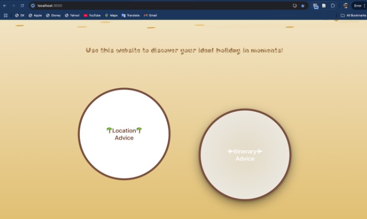 Travel Planner – screenshot 2