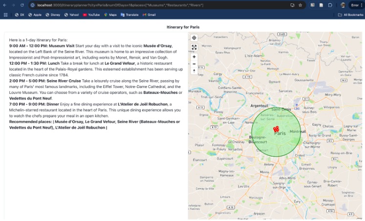 Travel Planner – screenshot 5