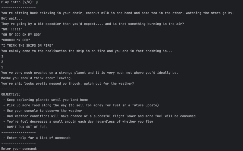 It's Raining Dinos & Coconuts in Space – screenshot 1