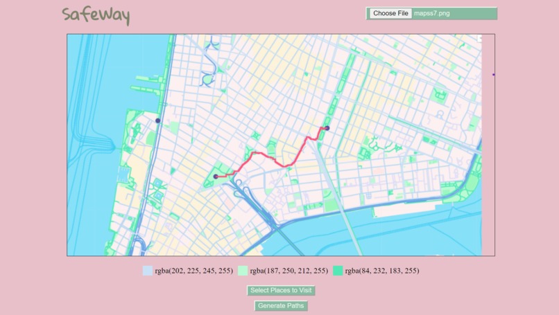 SafeWay – screenshot 2