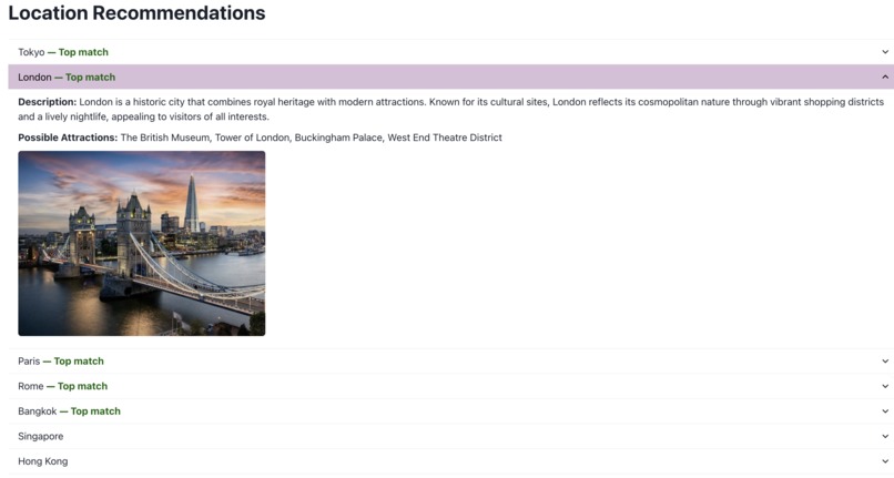 Travel Planner – screenshot 4