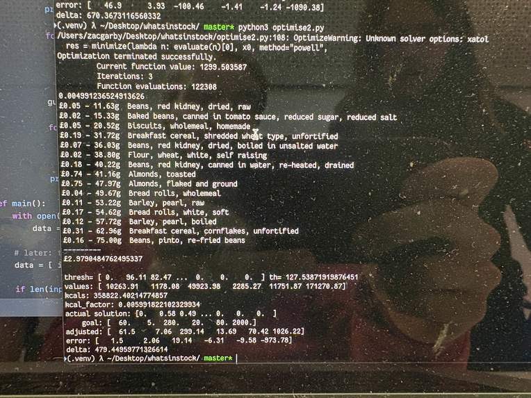 What's In Stock? – screenshot 2