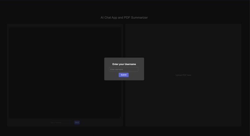 AI ChatBot and PDF Analysis – screenshot 1