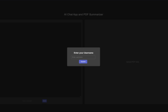 AI ChatBot and PDF Analysis