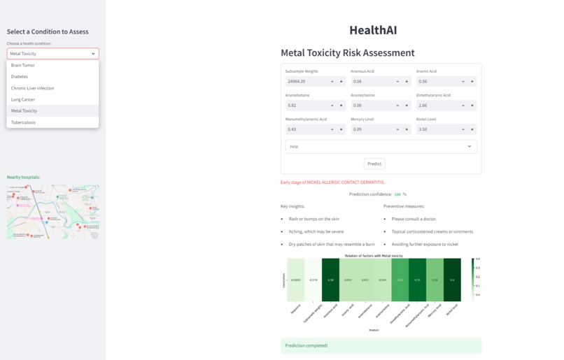 HealthAI – screenshot 1