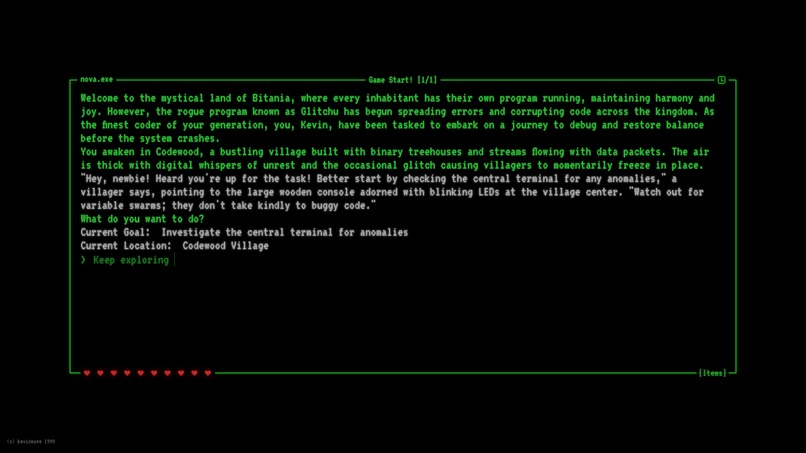 Nova – screenshot 2