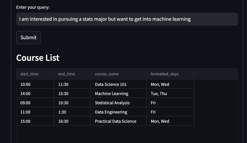 CourseCompass – screenshot 2