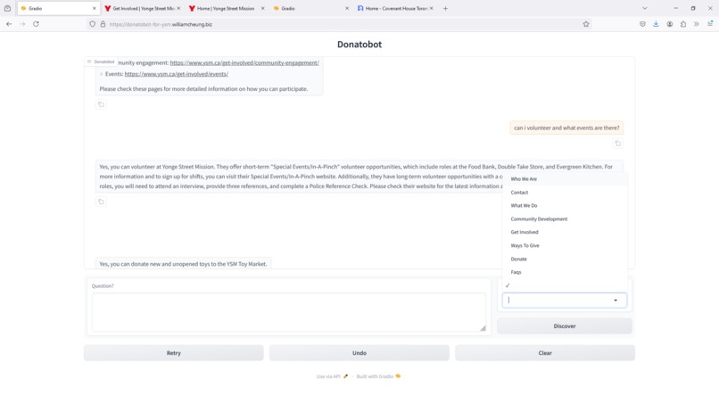 AI Chatbot for Non-Profits – screenshot 1