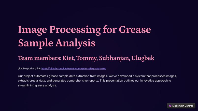 Grease Gallery (Schneider Prize) – screenshot 3