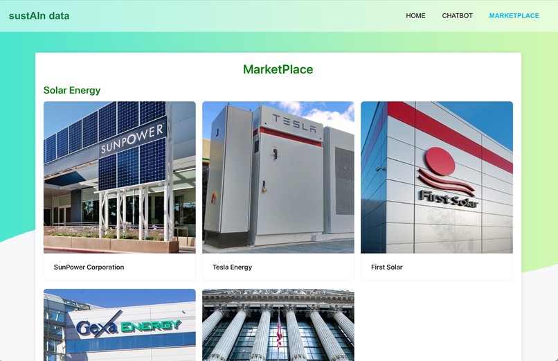 sustAInData – screenshot 6