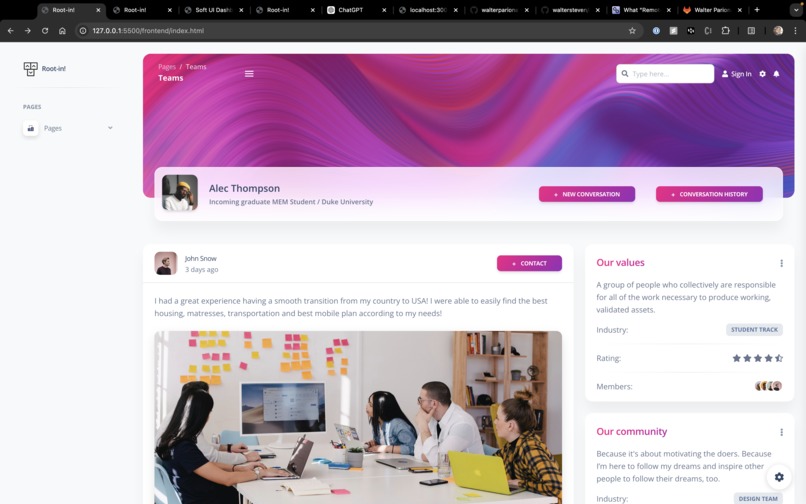 Root-In – screenshot 1