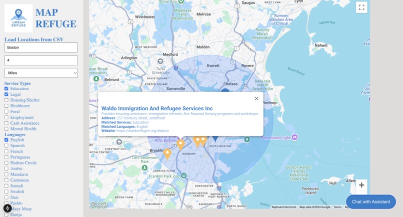 MapRefuge – screenshot 1