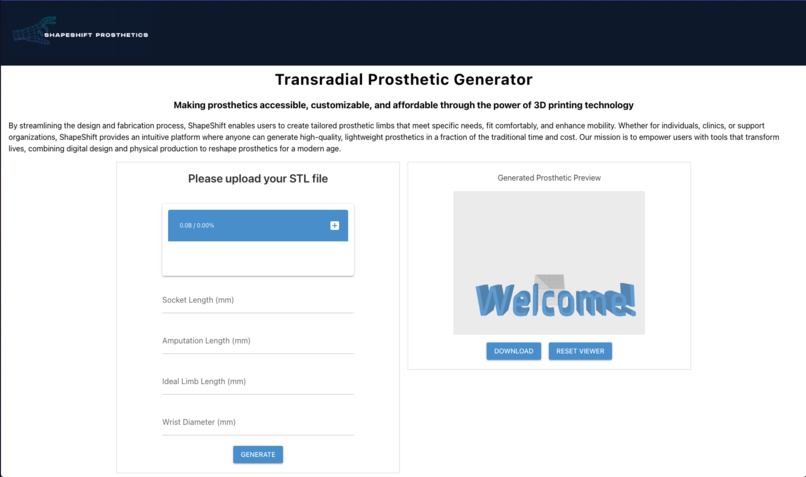 ShapeShift Prosthetics – screenshot 2
