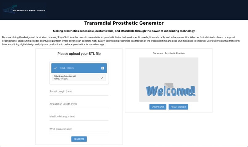 ShapeShift Prosthetics – screenshot 3