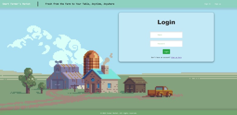 Smart Famer's Market – screenshot 1