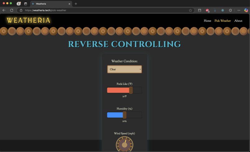 Weatheria – screenshot 2